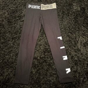 Victoria's Secret PINK Kids Leggings - Black and Tan